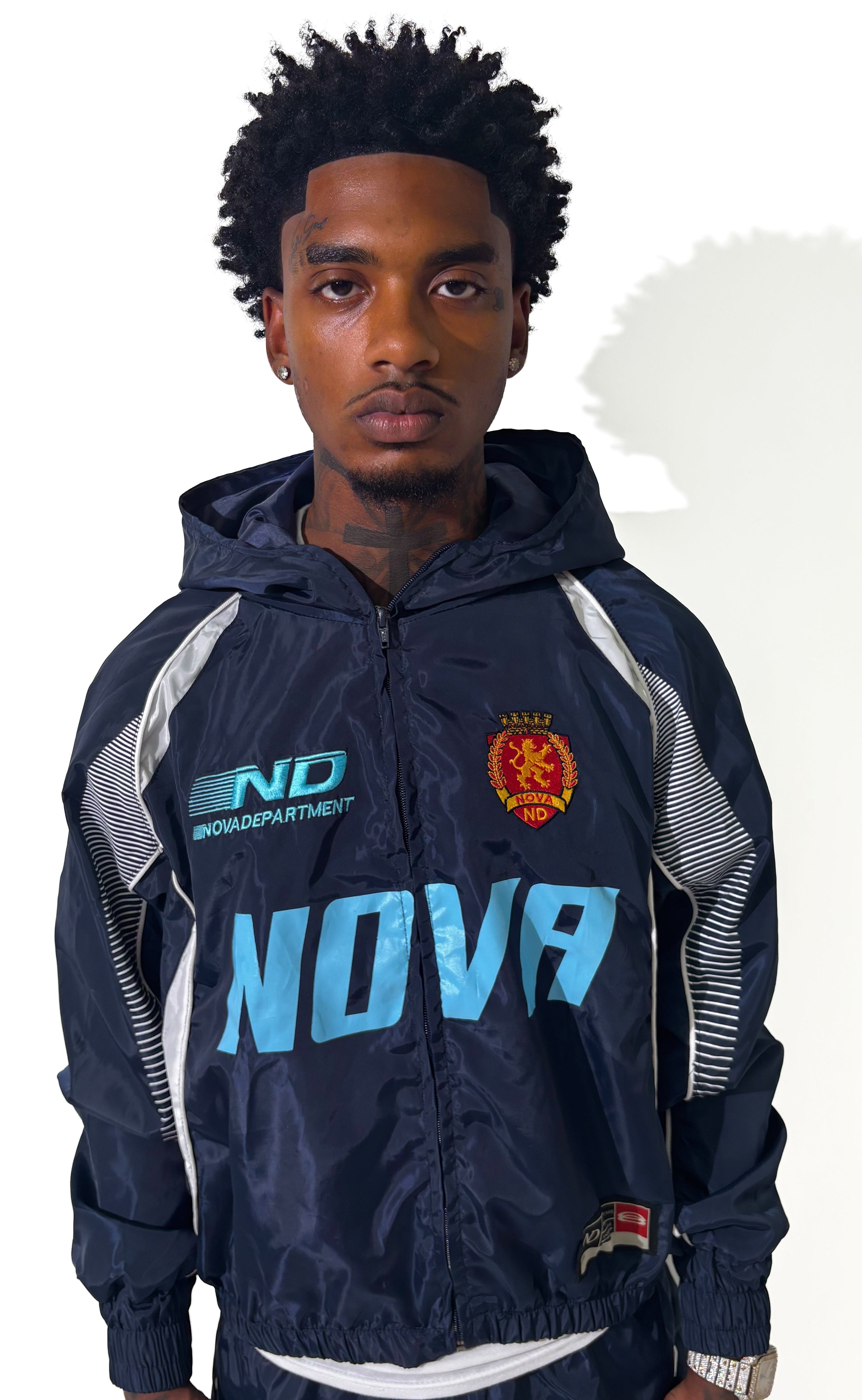 NOVA TRACK JACKET (NAVY)