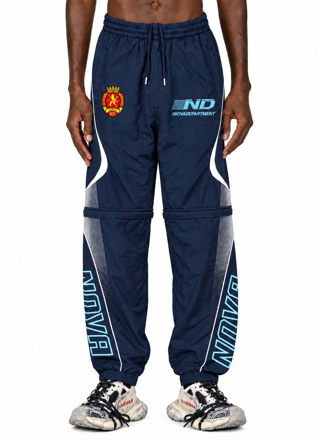 NOVA TRACK PANTS (NAVY)